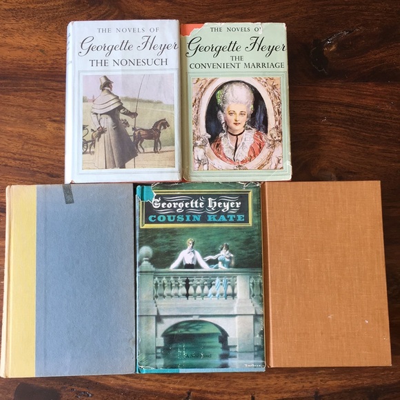 Vintage Georgette Heyer Hardcover Lot of Five Regency Romance Books - Picture 5 of 16